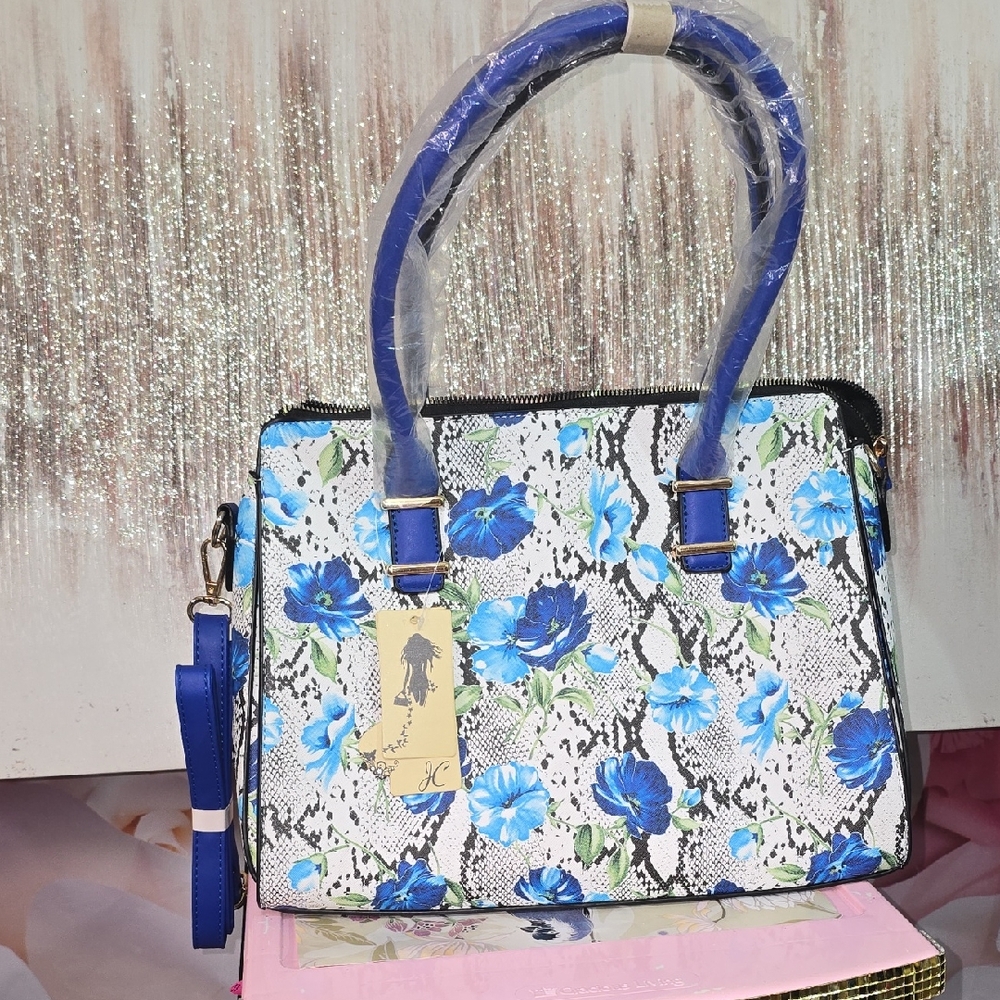 Floral Blue and White Handbag Choose Combo & Save